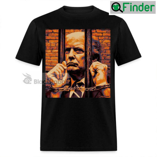 Donald Trump In Prison Jail Indicted President Arrested Unisex Classic T Shirt