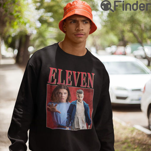 Eleven Homage Stranger Things T Shirt