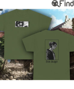 Eren Yeager Anime T Shirts For Real Fans