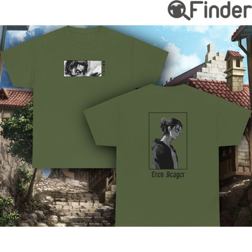 Eren Yeager Anime T Shirts For Real Fans