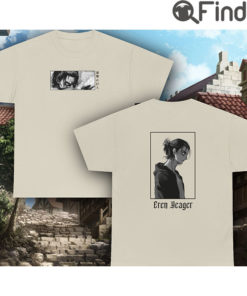 Eren Yeager Anime Tee Shirt For Real Fans