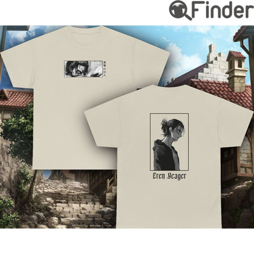 Eren Yeager Anime Tee Shirt For Real Fans