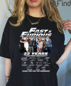 Fast And Furious Anniversary Shirt