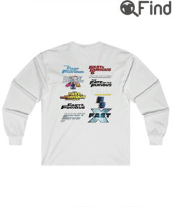 Fast And Furious Inspired Long Sleeve Tee