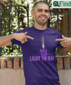 Light The Beam Sacramento Basketball Unisex Jersey Short Sleeve Tee