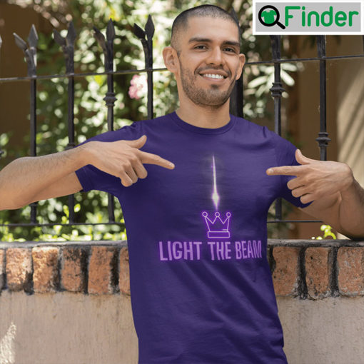 Light The Beam Sacramento Basketball Unisex Jersey Short Sleeve Tee