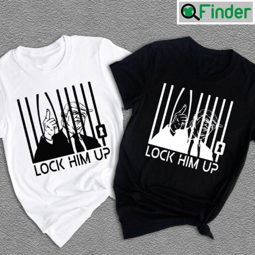 Lock Him Up T Shirts Donald Trump Shirt