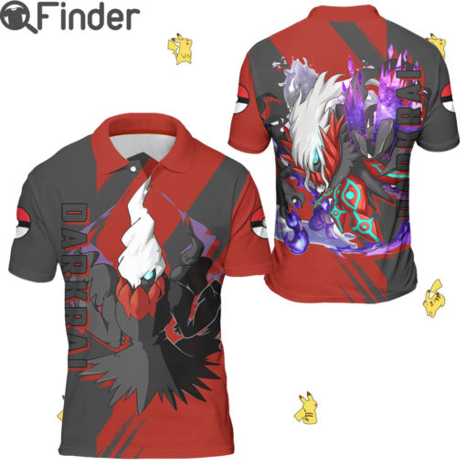 Pokemon Dark Type Darkrai Custom Polo Shirts