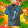 Pokemon Duo Type Fire Dragon Mega Charizard Custom Hawaii Button T Shirt