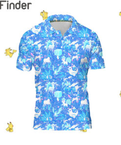 Pokemon Ice Type Custom Polo Shirts