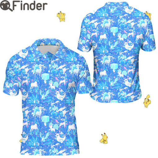 Pokemon Ice Type Custom Polo T Shirts