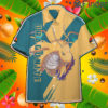 Pseudo legendary Pokemon Duo Type Dragon Flying Dragonite Custom Hawaii Button T Shirt