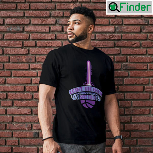 Sacramento Basketball Light The Beam T shirt