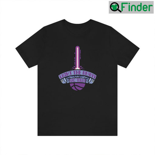 Sacramento Basketball Light The Beam shirt