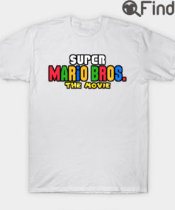 Super Mario Bros The Movie T Shirt