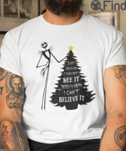 The Nightmare Christmas Shirts Jack Skellington Xmas Tree