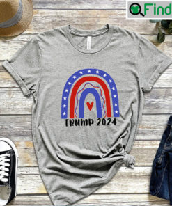 Trump 2024 American Flag Vintage T Shirt