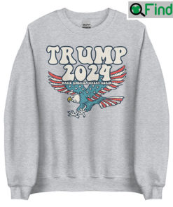 Trump 2024 MAGA Distressed Unisex Hoodie