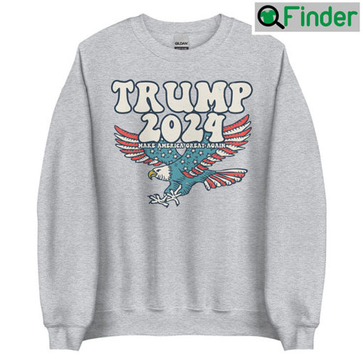 Trump 2024 MAGA Distressed Unisex Hoodie