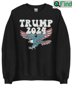 Trump 2024 MAGA Distressed Unisex Sweater