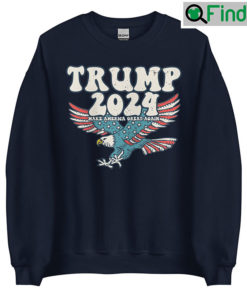 Trump 2024 MAGA Distressed Unisex Sweatshirts