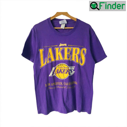 Vintage 90s Los Angeles Lakers Basketball Tee