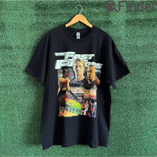 Vintage Style The Fast And Furious 2001 Movie Graphic Tee