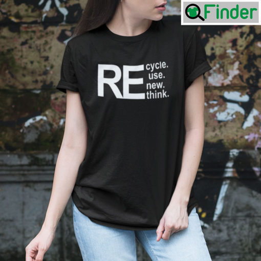 Walmart Recycle Reuse Renew Rethink T Shirt