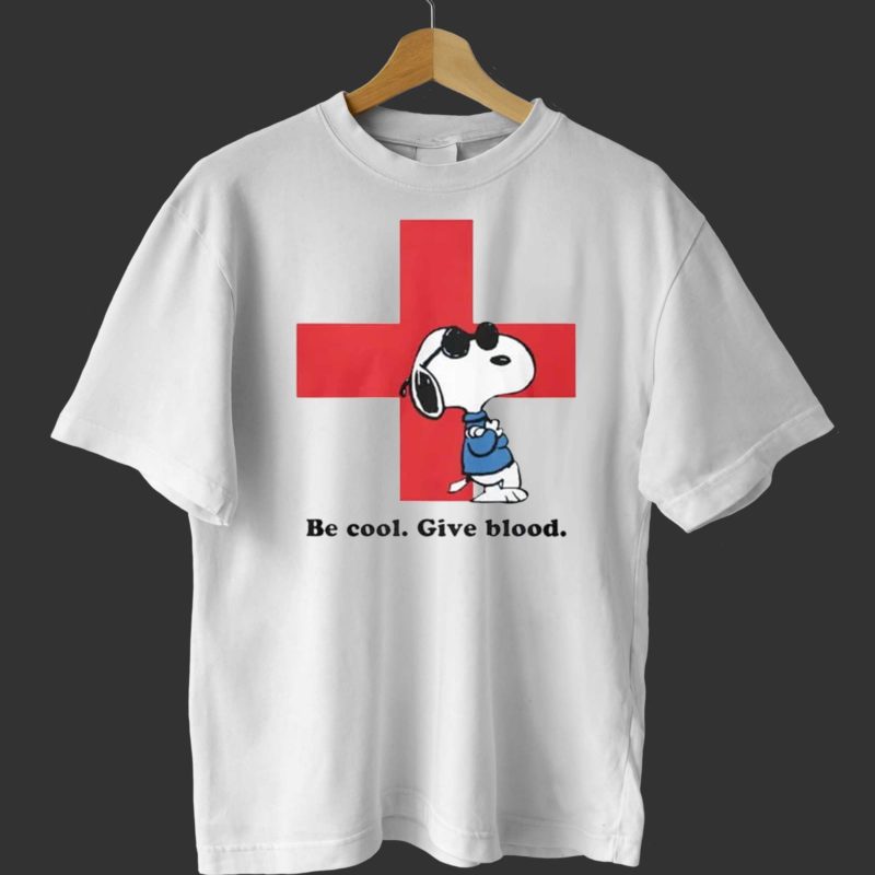 american red cross snoopy shirt 1