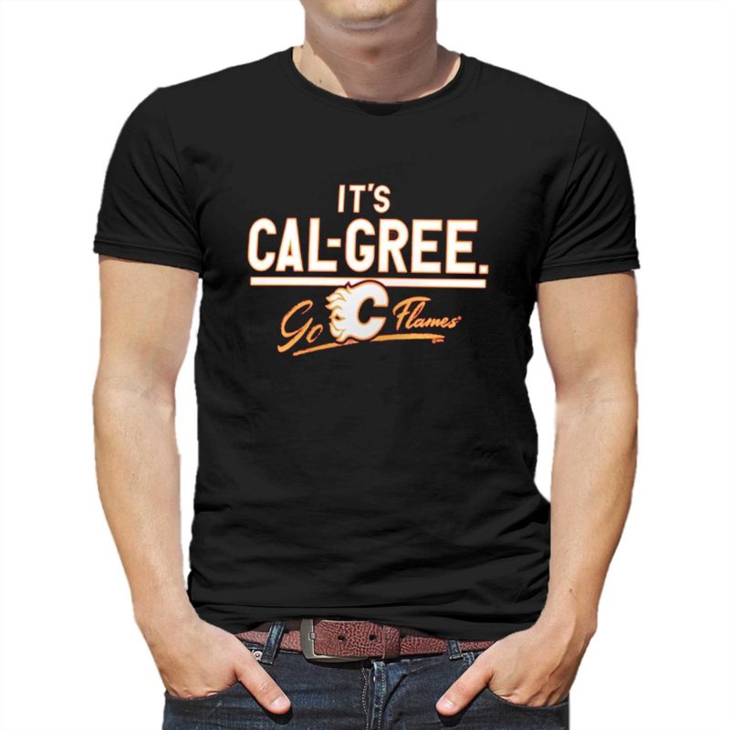 calgary flames hometown collection push ahead t shirt 1