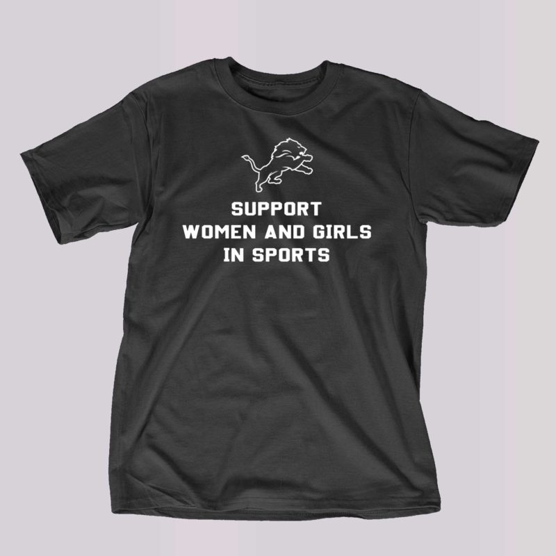 i support women and girls in sports hoodie 1