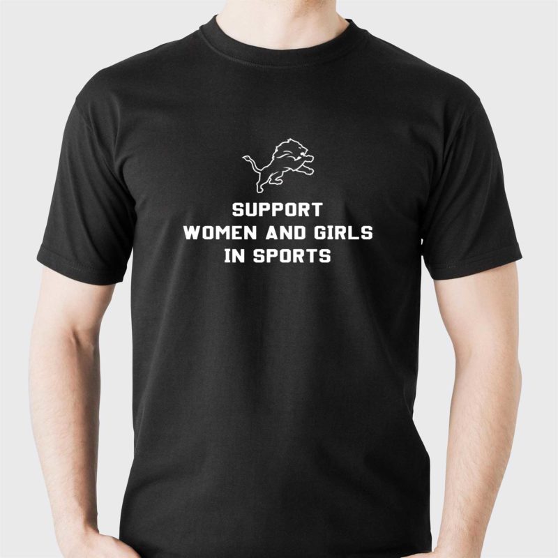 i support women and girls in sports t shirt 1