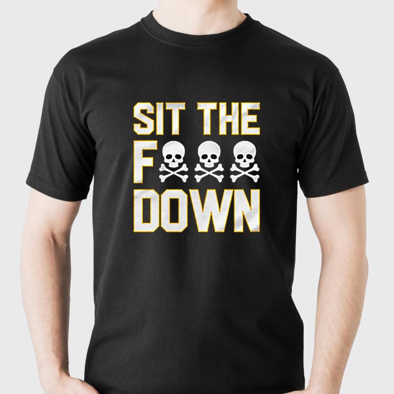 official pittsburgh steelers sit the f down t shirt 1