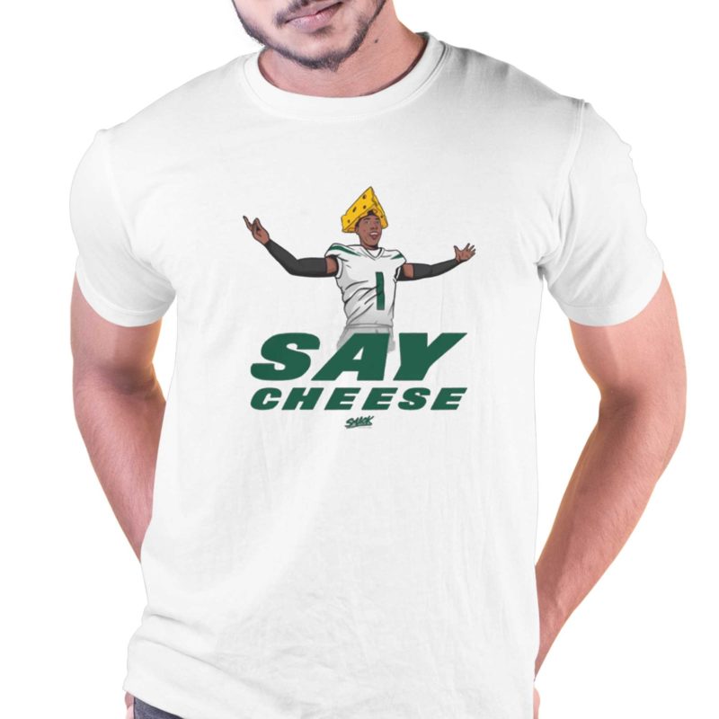 say cheese t shirt anti green bay for new york football fans 1
