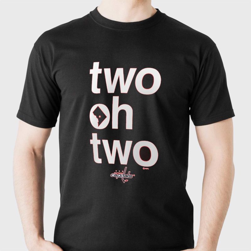 washington capitals two oh two t shirt 1