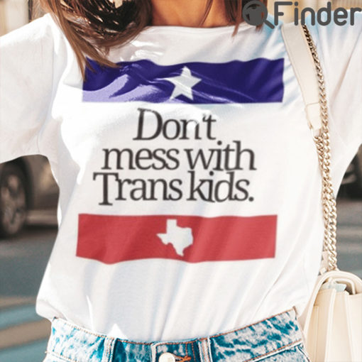 Dont Mess With Trans Kids Shirt Protecting The Kids Together