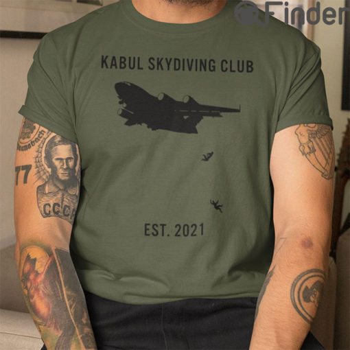 Kabul Skydiving Club T Shirt