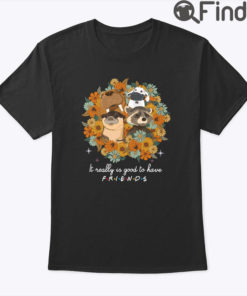 Lylla Rocket Floor Teefs It Really Is Good To Have Friends Shirt