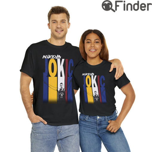 Nikola Jokic Vintage NBA Shirt Gift For The Nuggets Fans