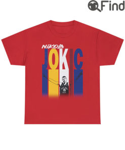 Nikola Jokic Vintage NBA Shirts Gift For The Nuggets Fans