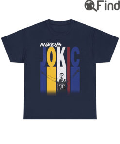 Nikola Jokic Vintage NBA T Shirt Gift For The Nuggets Fans