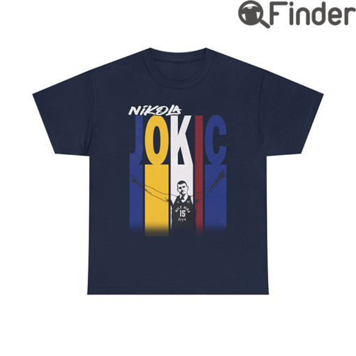 Nikola Jokic Vintage NBA T Shirt Gift For The Nuggets Fans