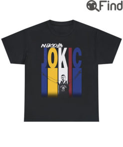 Nikola Jokic Vintage NBA Tee Shirt Gift For The Nuggets Fans