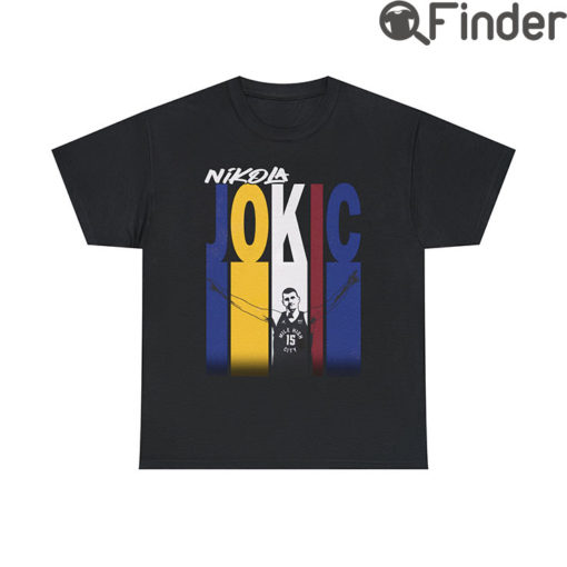 Nikola Jokic Vintage NBA Tee Shirt Gift For The Nuggets Fans