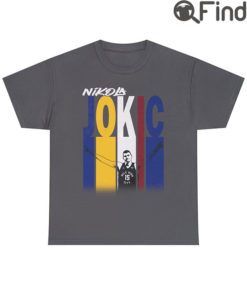 Nikola Jokic Vintage NBA Tee Shirts Gift For The Nuggets Fans