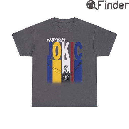 Nikola Jokic Vintage NBA Tee Shirts Gift For The Nuggets Fans