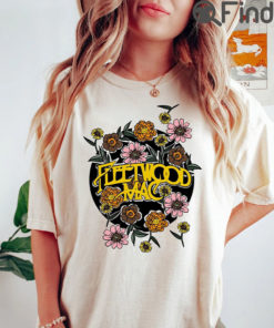 Vintage Fleetwood Mac Flower Shirt