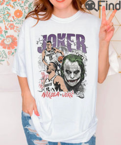 Vintage Nikola Jokic Hoodie Shirt The Joker