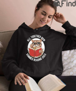 All Together Now Summer Reading 2023 Cat T Shirt