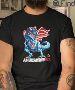 Amerisaurus Rex Independence Day T Shirt